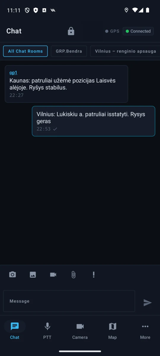 Android: chat rooms