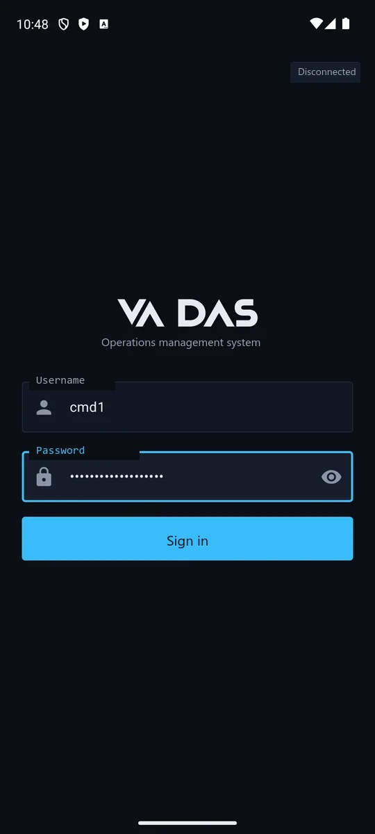 Android: sign-in